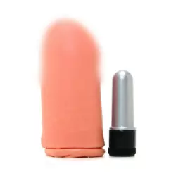 Насадка удлинитель World's Best с вибрацией – телесная