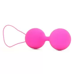 Перезаряжаемые вагинальные шарики Embrace Love Balls – розовые