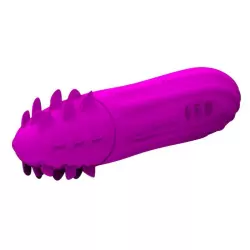 Двухголовый ротатор Aaron с вибрацией – розовый 