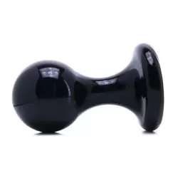 Анальная пробка Luna Balls средняя – черная	