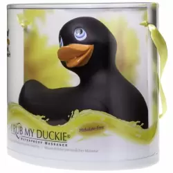 Вибратор-уточка Big Teaze Toys I Rub My Duckie Classic, черный