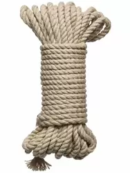 Натуральная веревка для связывания Doc Johnson Merci Bind & Tie, 9,14 м, бежевая