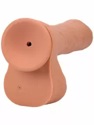 Компактная секс-машина Doc Johnson Uncut Thruster, с закрытой головкой, силикон, 8 режимов, 21,6 см