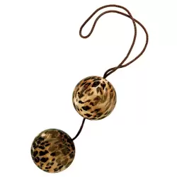 Вагинальные шарики The Leopard Duotone Balls