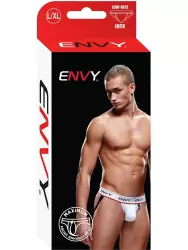 Белые мужские трусы-джоки - L/XL