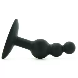 Анальная пробка The Mini's Bubble Medium - черная