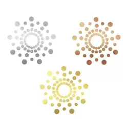 Татуировки на грудь Mimi Metallic Skin – ассорти