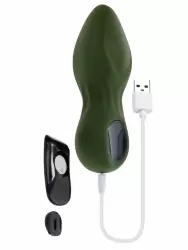 Анальный вибростимулятор Evolved My Secret Garden, с пультом Д/У, 8 режимов, 14,6 см