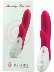 Вибромассажер Danny Divido со стимуляцией клитора – фуксия