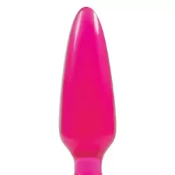 Анальная пробка Jelly Rancher Pleasure Plug - Small маленькая – розовый