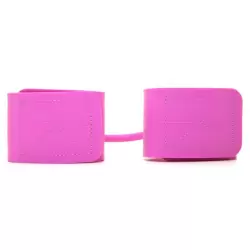 Наручники силиконовые Silicone Submissions Wrist Cuffs – розовые