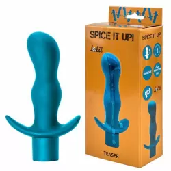 Анальная пробка с вибрацией Spice it up Teaser Aquamarine 8003-03Lola