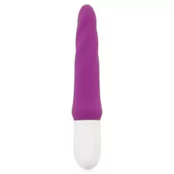 Спиралевидный водонепроницаемый вибростимулятор Sparta – фиолетовый