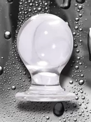 Средняя анальная пробка Orbite Pleasures - Clear