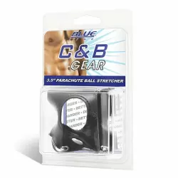 Болстретчер-парашют из экокожи с цепочками Blueline – чёрный        