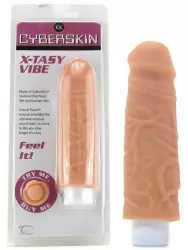 Вибромассажер X-Tasy реалистичный – телесный