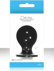Средняя анальная пробка Orbite Pleasures - Charcoal