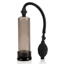 Мужской набор Rock Hard: помпа, анальная пробка и ремешок на мошонку с кольцом