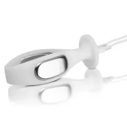 Вагинальная пробка Julian с электростимуляцией – белый