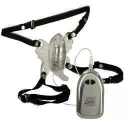 Стимулятор бабочка Venus Butterfly для клитора – серебристый