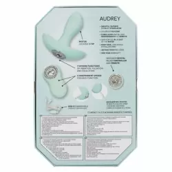 Анальная пробка с пультом управления Pave - Audrey