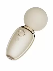 Компактный вибратор Zalo AVA, с функцией нагрева, 8,9 см, силикон, бежевый