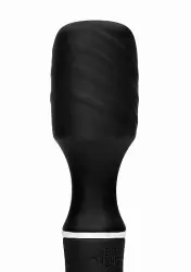 Универсальный вибратор с электростимляцией Electro Vibrating Wand - Black