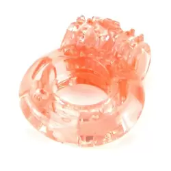 Виброкольцо на пенис Screaming O Plus утолщенное – оранжевый