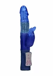 ВИБРАТОР КРОЛИК ROTATING BEETLE - синий