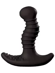 Ребристый стимулятор простаты Nexus Ridge Rider, 12,7 см, подходит для стимуляции зоны G, черный