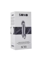 Увеличивающая насадка закрытого типа с кольцом для фиксации на мошонке No.33 - Stretchy Penis Extension