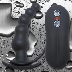 Анальная пробка с вибрацией Tinglers Plug I – черная