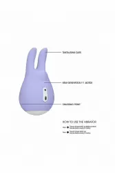 Клиторальный стимулятор Sugar Bunny (фиолетовый)