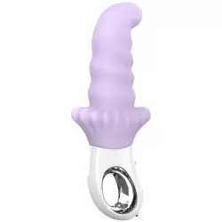 Фактурный вибратор Fun Factory G5 Moody, 18,8 см, силикон, лавандовый