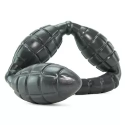 Анальная цепочка Bombshell Blast Balls – серый