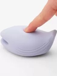 Необычный стимулятор клитора Iroha+ Yoru Sumire, 9,8 см, 3 режима, лавандовый