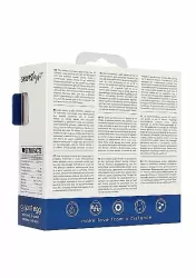 Виброяйцо для стимуляции точки G с пультом управления Medium Wireless Vibrating G-Spot Egg (Голубой)