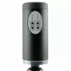 Мастурбатор-ротатор Turbo Stroker водонепроницаемый – черный