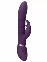 Инновационный вибратор-кролик Shots toys Sora, с 3-мя моторами, 10 скоростей