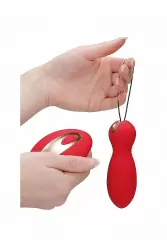 Виброшарики с вибропультом управления Purity (красные)