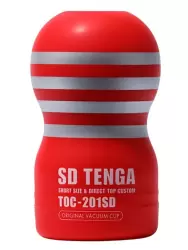 Нереалистичный мастурбатор Tenga Original Vacuum Cup Gentle SD, 12 см, ТПЭ, белый