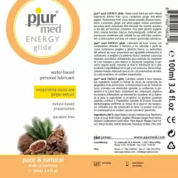 Тонизирующий лубрикант Pjur® med Energy glide - 100 мл.
