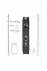 Высококачественные оковы Restraint Ankle Cuff With Padlock, черный