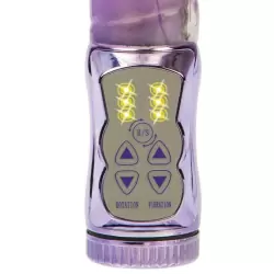 Хай-Тек вибратор Purely Decadent с ротацией – фиолетовый