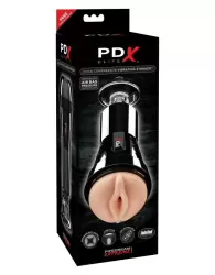 Вибромастурбатор с воздушной подушкой PDX Elite Cock Compressor Vibrating Stroker