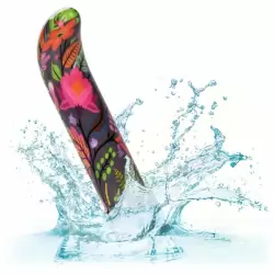 Компактный вибратор Naughty Bits Lil' Fucker, 10,75 см, силикон, разноцветный 