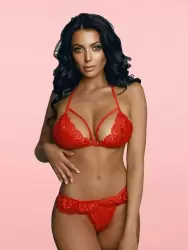 Комплект эротического белья красный Granada Amor El (L/XL)