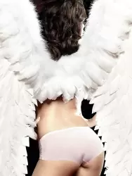 Кружевные трусики Back In Heaven – светло-розовые, M/L	