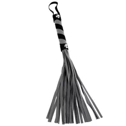 Мягкая мини-плеточка First Time Fetish Flogger – серый