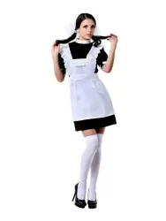 Игровой костюм Le Frivole Школьная форма CCCР – коричневый с белым, L/XL